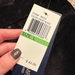 Khakis & Company Knit Corduroy Leggings Black Size L Photo 3