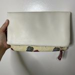 Rachel Pally  floral white fold down zipper clutch Photo 1