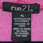 Rue 21 “Girls Bite Back” Hot Pink Velour Hoodie Photo 6