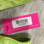 Terez NWT  Green Satin 2-Piece Loungewear Set PullOn Shorts Scarf Tank Top Size S Photo 1