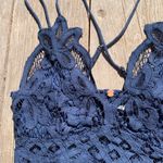 Free People Navy Blue Adella Bralette Photo 3