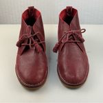 Hush Puppies  Cyra Catelyn Burgundy Sparkle Suede Ankle Bootie Women’s 10 EUR 42 Photo 1