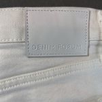Aritzia  Denim Forum Twiggy‎ White Jeans High Rise Flare Size 27L Photo 1
