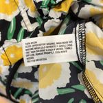 Diane Von Furstenberg  for Target packable  hooded yellow and black flowered vest Photo 13