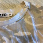 Chrldr Women’s Distressed Light Camouflage T Photo 4