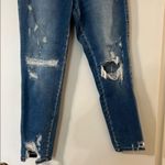 Micas Mica Los Angeles Distressed Blue Cropped Jeans Photo 3