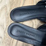 Jenni Kayne  Black Leather Pointed Mules Slip On Flats Women’s Size 37.5/7.5 Photo 2