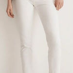 Madewell NEW Stovepipe Jeans in Pure White, 29 Photo 0