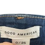 Good American Good Legs Jeans Women’s Size 25 Blue Crop High Rise Distressed Photo 10