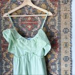 ZARA  Ruffle Neck Midi Dress Photo 3