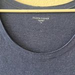 Eileen Fisher NEW ‎ Jersey Stretch Maxi Dress Blue Medium Photo 3