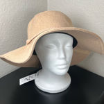 ASN Harper Hat Tan Oatmeal Felt Braid Wool Floppy Women’s NWT Photo 0