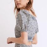 Madewell  Jeanette Top in Florentine Floral Blue Large Photo 9