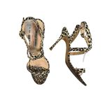 Manolo Blahnik  Leopard Print High Heel Sandal Photo 9