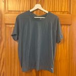 JoyLab Size Medium Blue Tie-Back Athletic T-Shirt. Photo 4