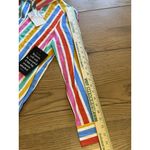 Rainbow Sandals Tuckernuck Callahan Dress XS Rainbow Stripe Mini Dress size Cotton Linen Blend Photo 12