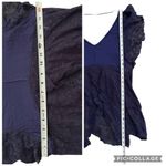 Free People NEW Sheer Heatherton Lace Top Fairy Wing Festival Ruffle Tunic Large Photo 6