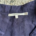 Tularosa Revolve Blue Embroidered Flowy Tunic Top or Mini Dress Size Medium Photo 6