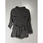 Michael Kors  Trench COAT Black Double Breasted SZ XS Photo 1