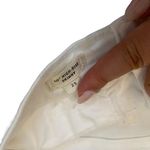 Madewell  Womens 29 Waist 10" High-Rise Jeans White‎ Step-Hem Frayed Button Fly Photo 4