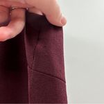 MM.LaFleur Annie V Neck Sleeveless Sheath Dress in Claret Burgundy Sz 4 Photo 7