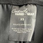 Constantly Varied Gear black Moto leggings, Capri, mesh detail,XS Photo 10