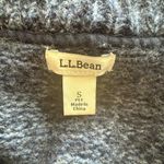 L.L.Bean blue lambswool long sleeve high collar zip up sweater jacket SP Photo 8