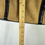 Brighton Suede Leather Shoulder Bag Camel Black Heart Tote Purse Western Boho Photo 14