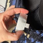 Badgley Mischka  Strapless Sequin Silk Cocktail Dress Size 2 Photo 3