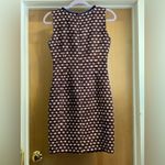 Brooks Brothers Black and Cream Sleeveless Checkered Knit Mini Dress. Size-0 Photo 3