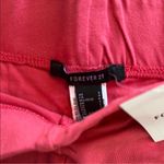 Forever 21 Red and White Bike Shorts Thick Elastic Waistband Photo 3