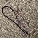 Vintage amethyst set silver earrings metal bracelet Celtic cross necklace EUC Purple Photo 2