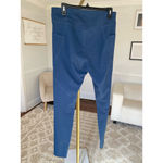 None Laser Cut Pocket Blue Athleisurecore Leggings Coastal Gym Baddie Stretchy Summer Photo 2