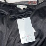 Love Fire Black Floral Mesh Bodycon Dress Mock Neck Long Sleeve L Romantic Goth Size L Photo 7