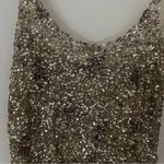 Arden B Gold beaded sequin mini dress Photo 1