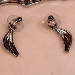 Bijoux Terner  | Vintage Y2K Silver Tone Choker Necklace and Earrings Set Photo 4