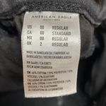 American Eagle Ne(x)t Level Stretch Distressed Hi-Rise Jeggings Black Size 00 Photo 8