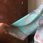 Soft Surroundings paisley semi sheer kimono/coverup Photo 2