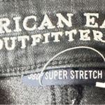 American Eagle  Outfitters Black Super Stretch Jeans Sz 2 Photo 8