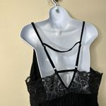 Cacique  Black Cami Lace Lounge Top 18/20 Photo 2