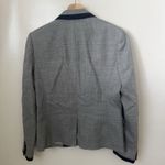 J Crew Factory Tipped Keating Boy Classic Button Down Oxford Preppy Blazer 2 Gray Photo 1