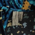 Blank London Shirt Blue Multicolor Mixed Colorful Artsy Art To Wear Size Medium Photo 6