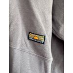 Life is Good Women’s Hoodie Sweatshirt XS Purple French Terry Boxy Pullover NWT Photo 5