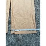 Abercrombie & Fitch  Tailored Linen-Blend Wide Leg Pants Orange Culotte XS Short Photo 6