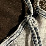 American Eagle Womens large  denim crop top Photo 2