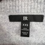 Banana Republic  100% Cashmere Sweater Gray Oversized XXS Relaxed Fit Photo 2