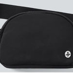 Halara Black Belt Bag Fanny Pack Small Pouch Domeshape Adjustable Strap Photo 0