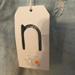 Nature Denim  Lightwash Distressed Miniskirt NWT Photo 3