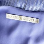 Marie Oliver Silk Uma Ruffle Midi Dress in Blue Jay Size M Photo 9