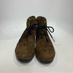 Fly London Lare lace up ankle boots brown suede casual modern women’s size 38 Photo 2